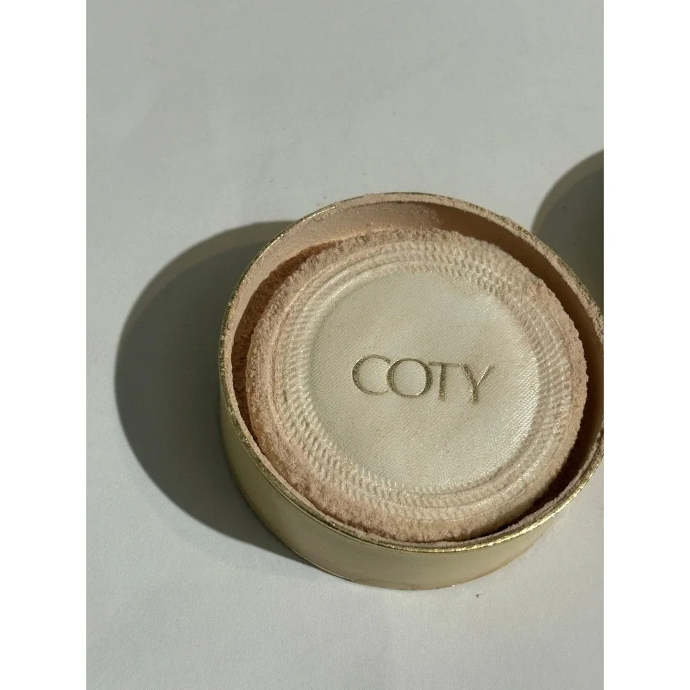 Coty vintage Dark Loose Moisture Powder Vintage Beauty Cosmetic Makeup